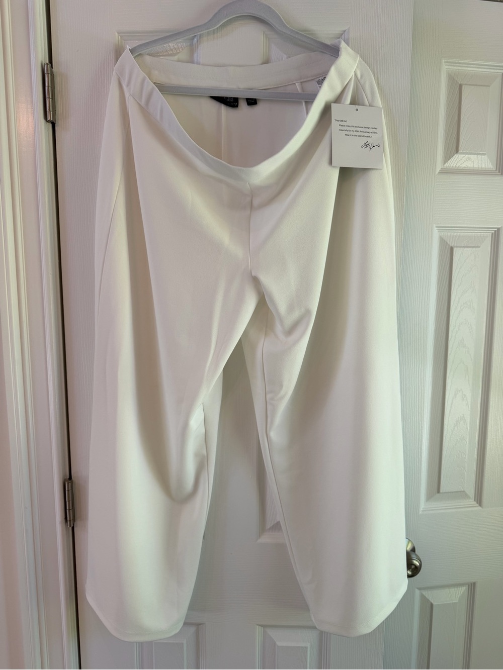 Dennis basso Wide Leg White Culottes